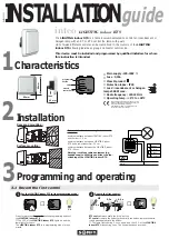 Предварительный просмотр 1 страницы SOMFY inteo LIGHTING indoor RTS Installation Manual