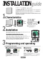 SOMFY INTEO LIGHTING outdoor RTS Installation Manual preview