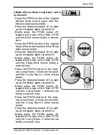 Preview for 11 page of SOMFY INTEO TELIS 4 RTS Operating And Installation Manual