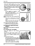 Preview for 16 page of SOMFY INTEO TELIS 4 RTS Operating And Installation Manual