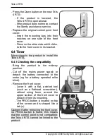 Preview for 18 page of SOMFY INTEO TELIS 4 RTS Operating And Installation Manual