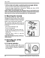 Preview for 24 page of SOMFY INTEO TELIS 4 RTS Operating And Installation Manual