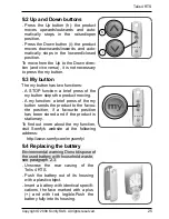 Preview for 25 page of SOMFY INTEO TELIS 4 RTS Operating And Installation Manual