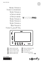 SOMFY io homecontrol VSYSTEMPRO Premium Installation Instructions Manual предпросмотр