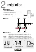 Предварительный просмотр 2 страницы SOMFY IRS 300 Installation Manual