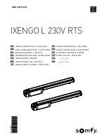 SOMFY Ixengo L 230V RTS Installation Instructions-Illustrations preview