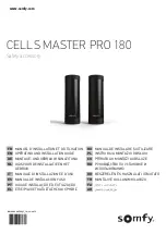 SOMFY MASTER PRO 180 Operating And Installation Manual preview