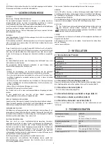 Preview for 6 page of SOMFY MASTER PRO 180 Operating And Installation Manual