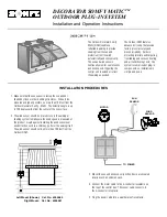 Preview for 1 page of SOMFY MATIC Series Installation And Operation Instructions