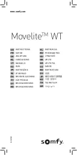 SOMFY Movelite 35 WT Instructions Manual preview