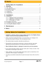 Предварительный просмотр 2 страницы SOMFY P03 Operating Instructions Manual