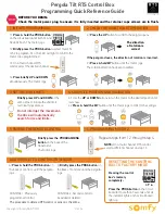 Предварительный просмотр 2 страницы SOMFY Pergola Connection & Quickstart Manual