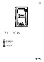 SOMFY ROLLIXO io User Manual preview