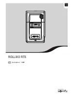 SOMFY Rollixo RTS Installation Manual preview