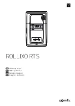 SOMFY ROLLIXO RTS Installation Manual preview