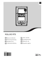 SOMFY Rollixo RTS User Manual preview