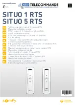 SOMFY Situo 1 RTS Quick Installation Manual preview