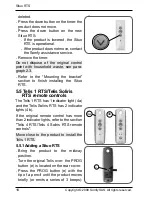 Предварительный просмотр 18 страницы SOMFY SITUO RTS Operating And Installation Manual