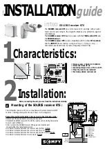 SOMFY Soliris Installation Manual preview