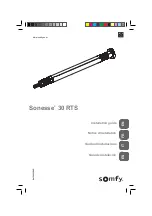 Preview for 1 page of SOMFY sonesse 30 rts Installation Manual