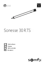 Предварительный просмотр 1 страницы SOMFY sonesse 30 rts Instructions Manual