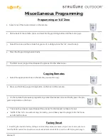 Preview for 4 page of SOMFY STRUXURE OUTDOOR Quick Start Manual