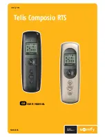 Preview for 1 page of SOMFY Telis Composio RTS User Manual