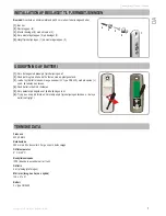 Preview for 33 page of SOMFY Telis RTS Operating And Installation Manual