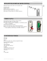 Preview for 65 page of SOMFY Telis RTS Operating And Installation Manual