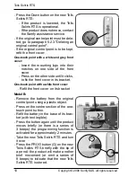 Preview for 10 page of SOMFY Telis Soliris RTS Operating And Installation Manual