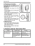 Preview for 28 page of SOMFY Telis Soliris RTS Operating And Installation Manual