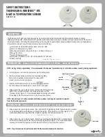 SOMFY THERMOSUNIS WIREFREE Instructions предпросмотр