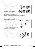 Preview for 21 page of SOMFY Tilt & Lift 25 RTS Central Instructions Manual