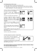 Preview for 55 page of SOMFY Tilt & Lift 25 RTS Central Instructions Manual