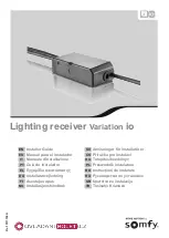 Preview for 1 page of SOMFY Variation io Installer'S Manual