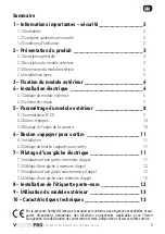 Предварительный просмотр 3 страницы SOMFY VSYSTEMPRO Installation Instructions Manual