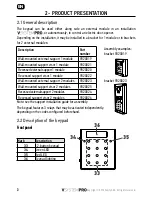 Предварительный просмотр 60 страницы SOMFY VSYSTEMPRO Operating And Installation Manual