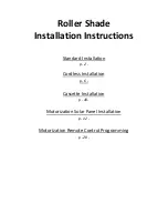 SOMFY WireFree Solar Pack Installation Instructions Manual preview