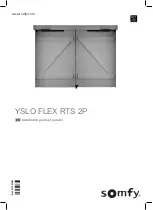 Preview for 1 page of SOMFY YSLO FLEX RTS 2P Installation Manual