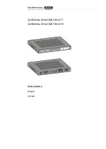 Preview for 1 page of Sommer Cable CARDINAL DVM-HDBT-EX07-R Instructions Manual