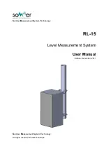 Предварительный просмотр 1 страницы SOMMER RL-15 User Manual