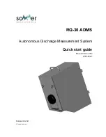 SOMMER RQ-30 ADMS Quick Start Manual предпросмотр