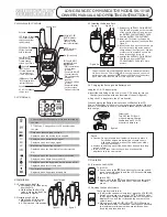 Sommerkamp SK-101LR Owner'S Manual And Operating Instructions предпросмотр