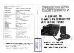 Предварительный просмотр 1 страницы Sommerkamp TS 280 FM Instruction Manual