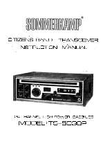 Предварительный просмотр 1 страницы Sommerkamp TS-5030P Instruction Manual