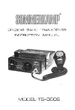 Sommerkamp TS-660S Instruction Manual предпросмотр