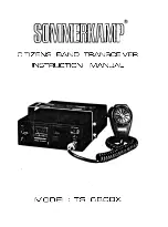 Предварительный просмотр 1 страницы Sommerkamp TS-680DX Instruction Manual