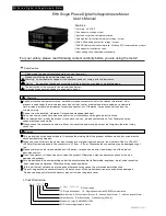 SOMMY EH8 User Manual preview