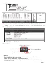 Preview for 2 page of SOMMY EL801 Series User Manual