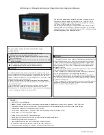 SOMMY ER9 Series Operation Manual preview